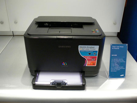 Samsung CLP-315 na targach CeBIT 